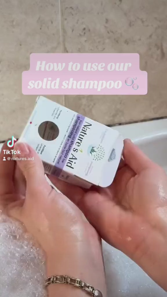 Shampoo | 72g Solid Bars