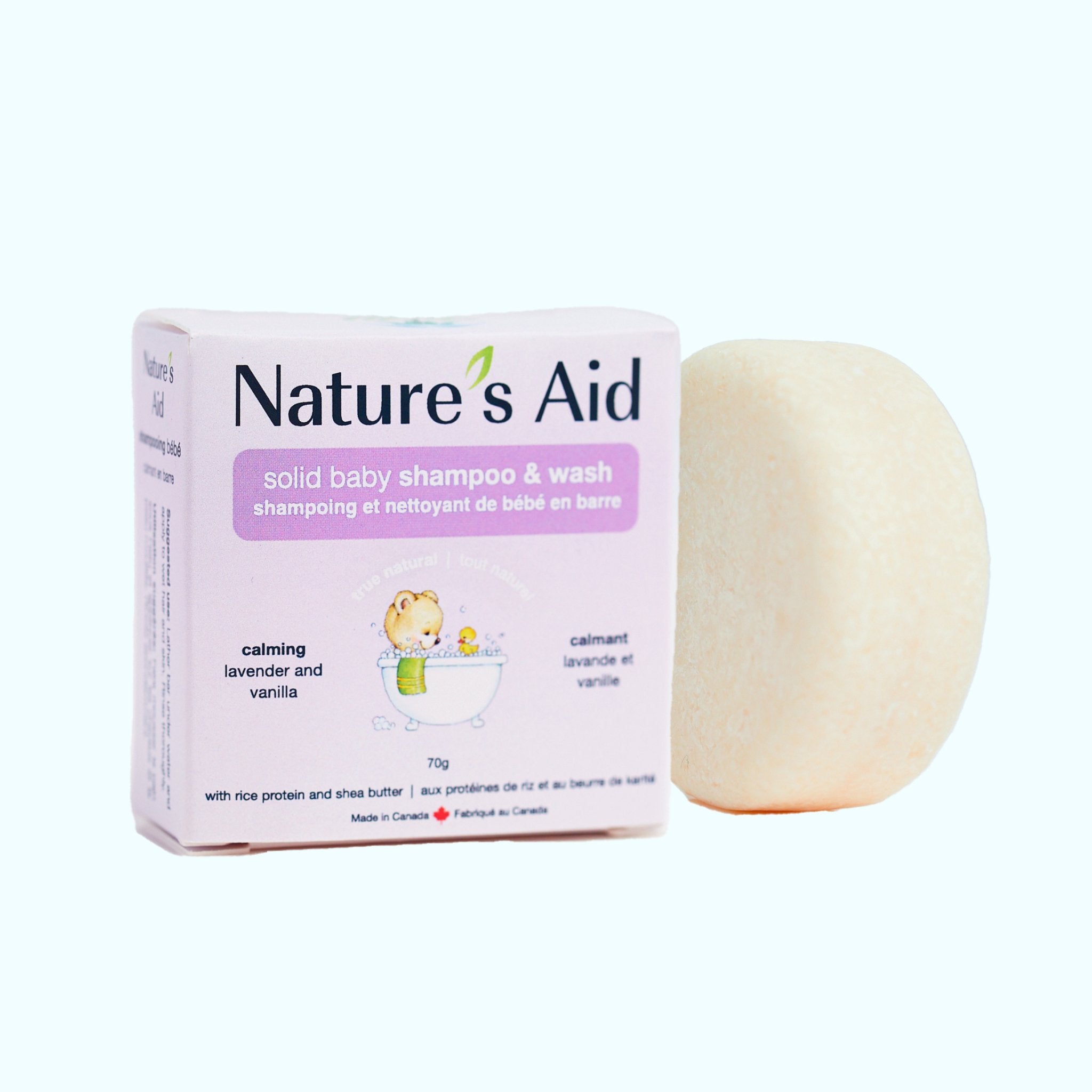 Baby Shampoo & Wash | Solid - Nature's Aid, babycare, lavender
