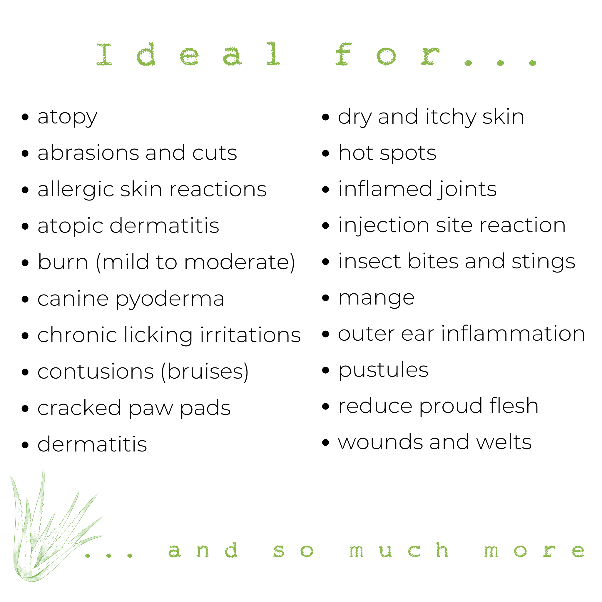 Pet | Soothing Gel - Nature's Aid, orderform, pet care