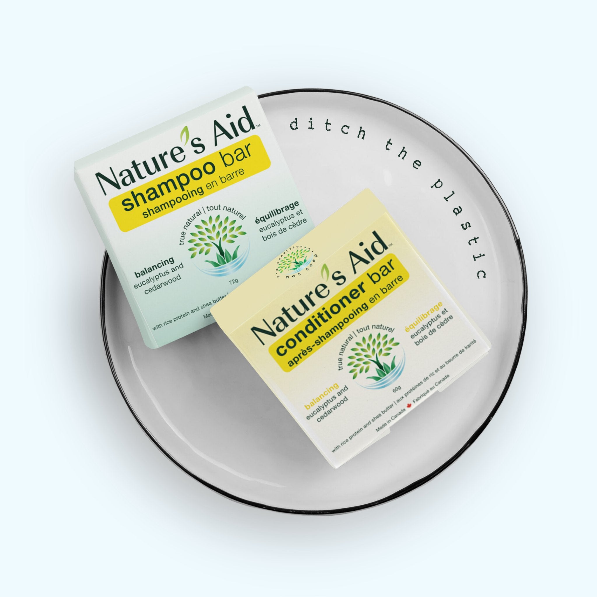 Shampoo | 72g Solid Bars - Nature's Aid, cedarwood, ecofriendly