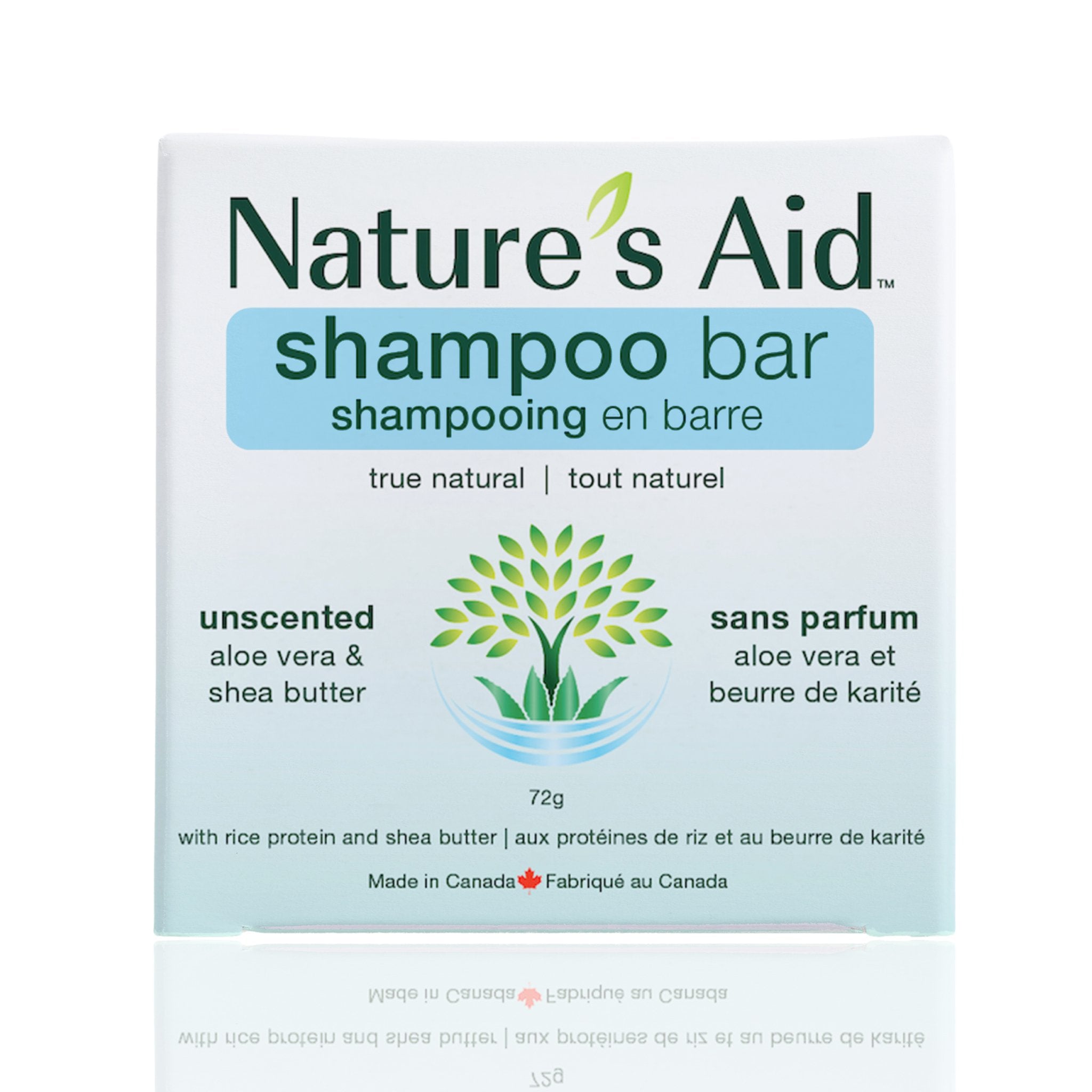 Shampoo | 72g Solid Bars - Nature's Aid, cedarwood, ecofriendly