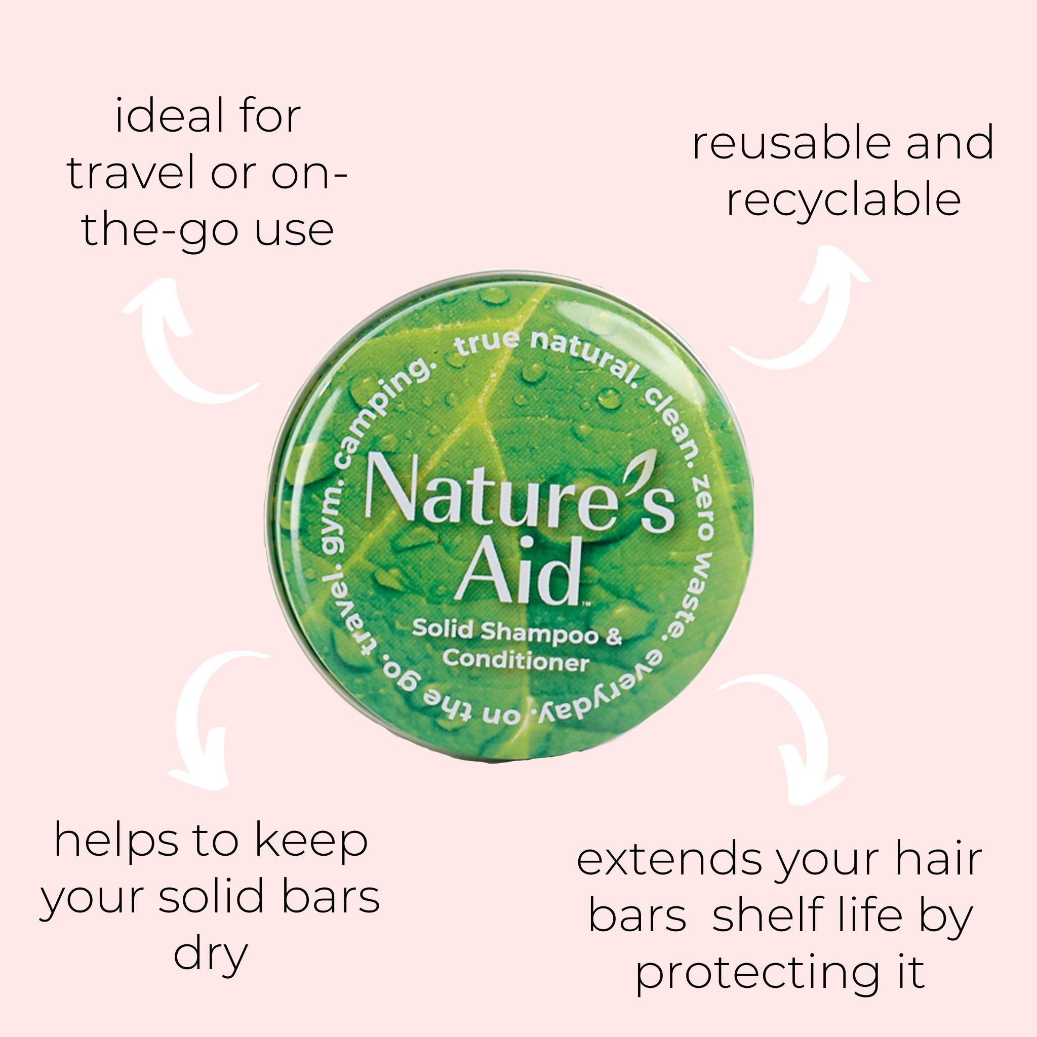 Tin Dish | Green Grass - Nature's Aid, ,