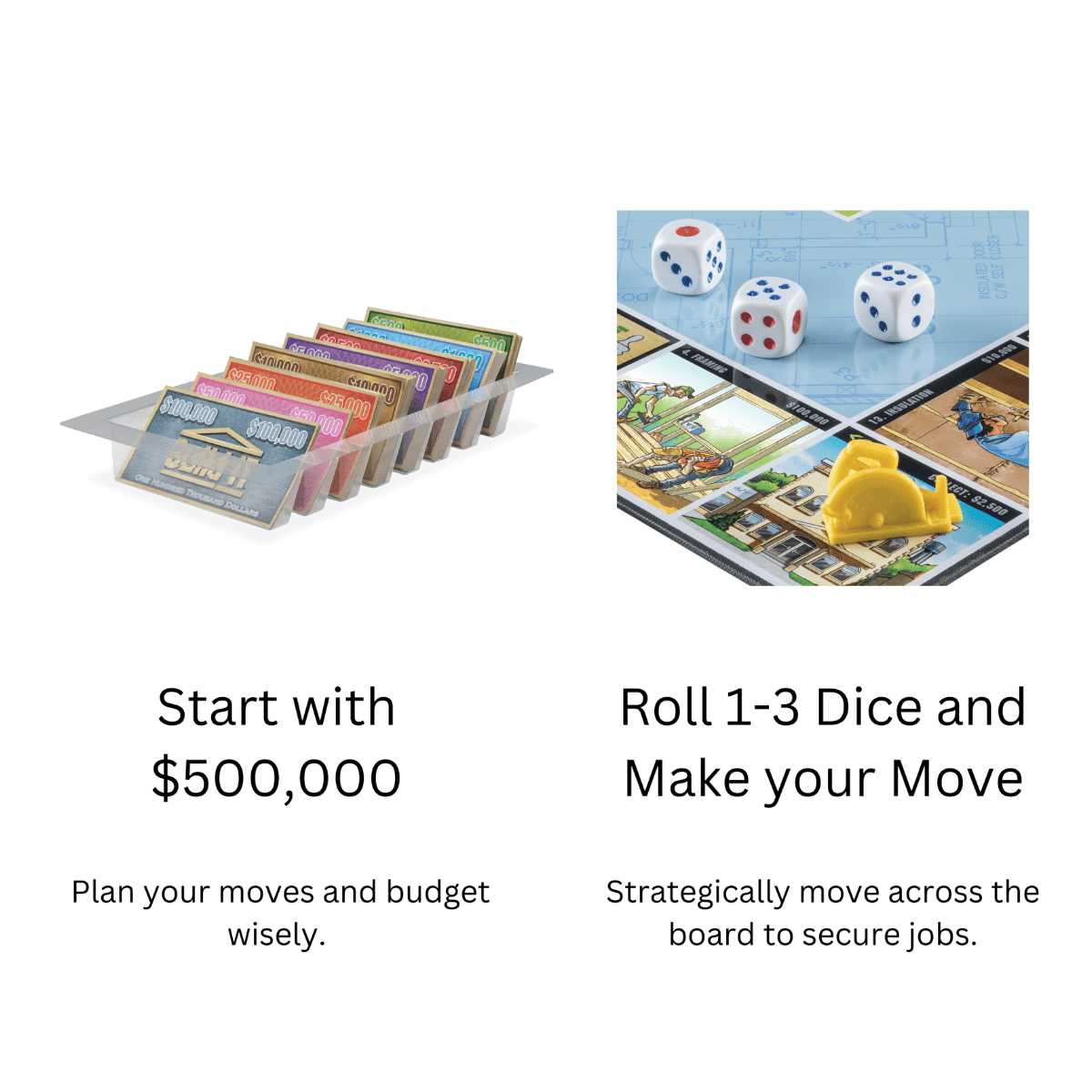 Build - it Step by Step Board Game - Nature's Aid, order form,