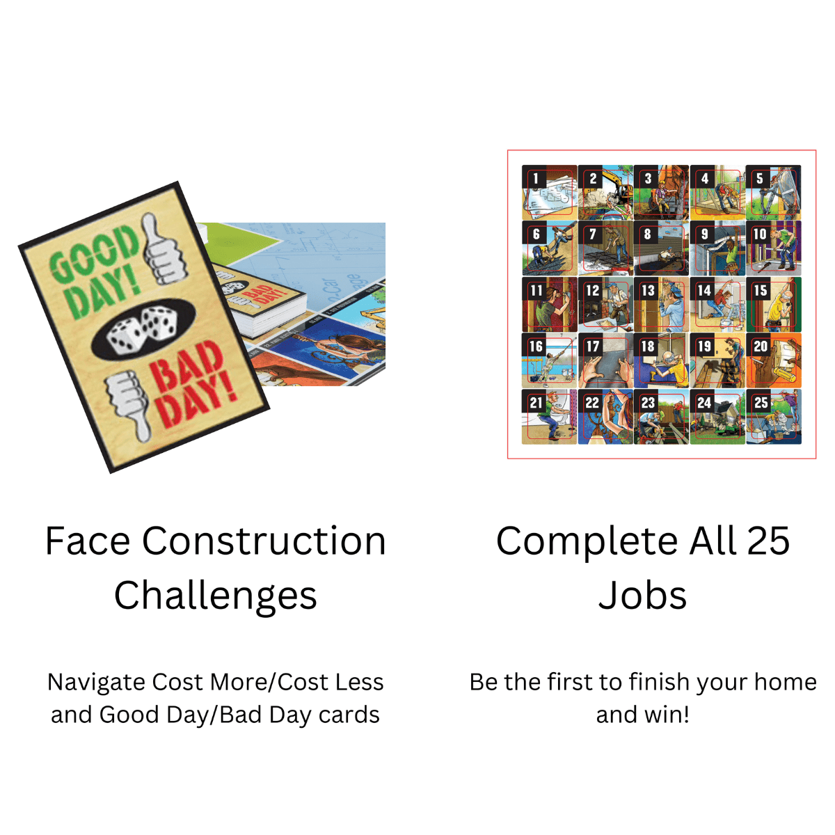 Build - it Step by Step Board Game - Nature's Aid, order form,