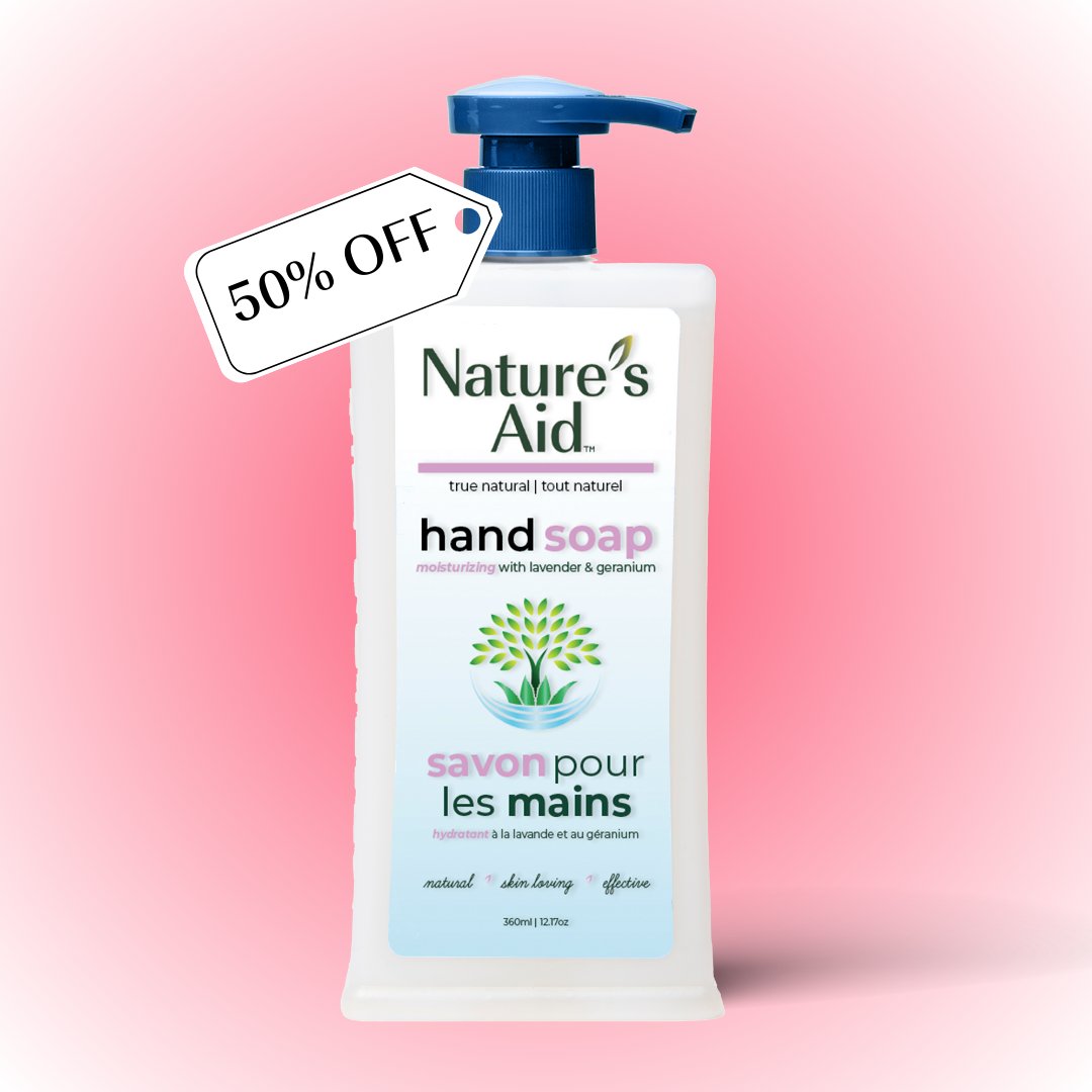 Liquid Hand Soap - Nature's Aid, aloe vera, Bath & shower