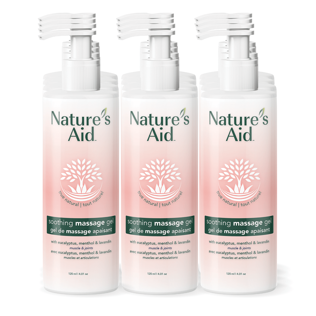 Massage Gel | Cases - Nature's Aid, ACHEPAINGEL, ALOEVERA