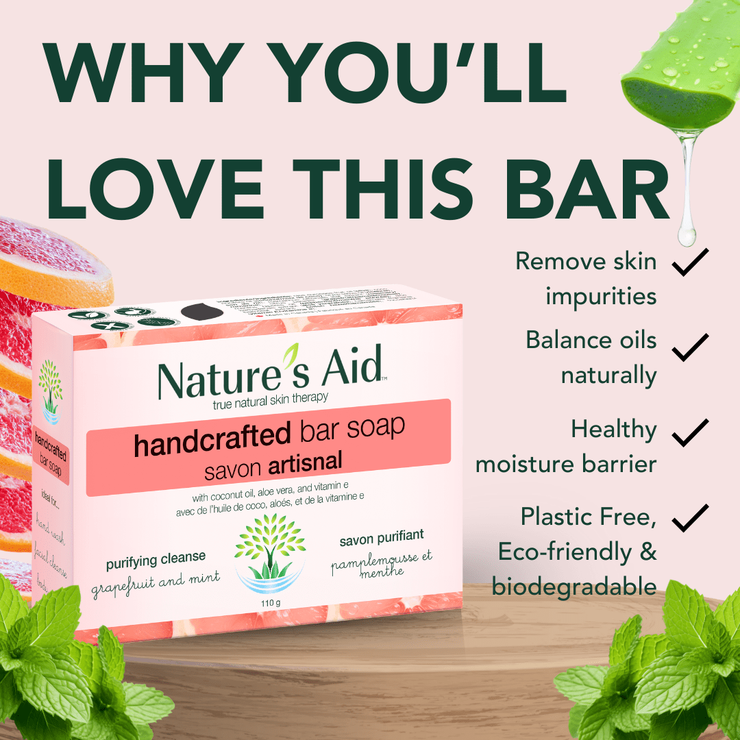 Soap | 110g Bars - Nature's Aid, Barsoap, Bath & shower