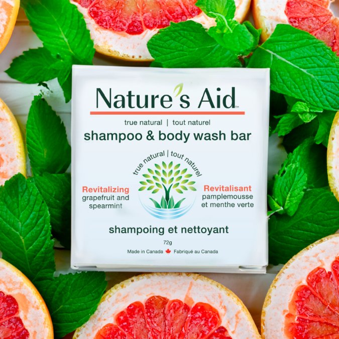 2in1 Shampoo and Wash | 72g Solid Bars | Cases - Nature's Aid