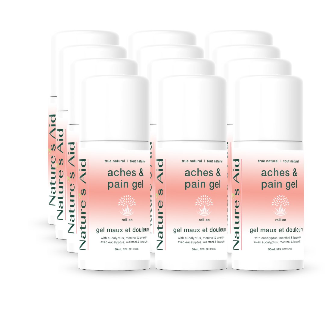 Aches & Pain Gel | Cases - Naturesaid