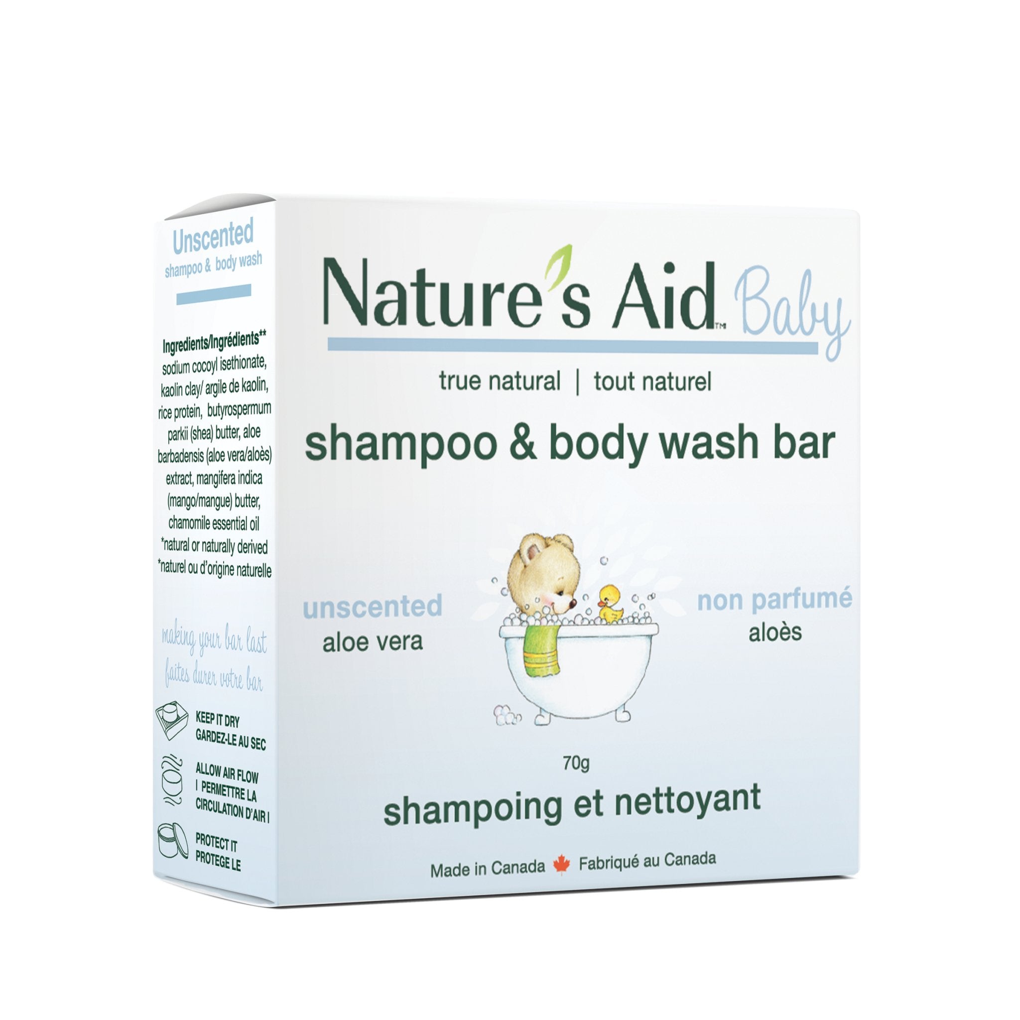 Baby Shampoo & Wash | Solid - Nature's Aid, Babycare, Orderform
